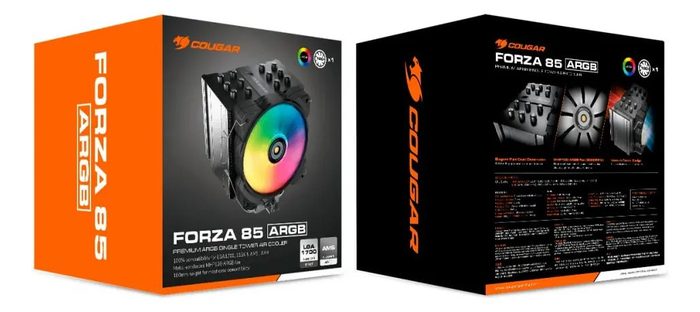 Cooler Para Processador Cougar Forza 85 Argb Premium Tower