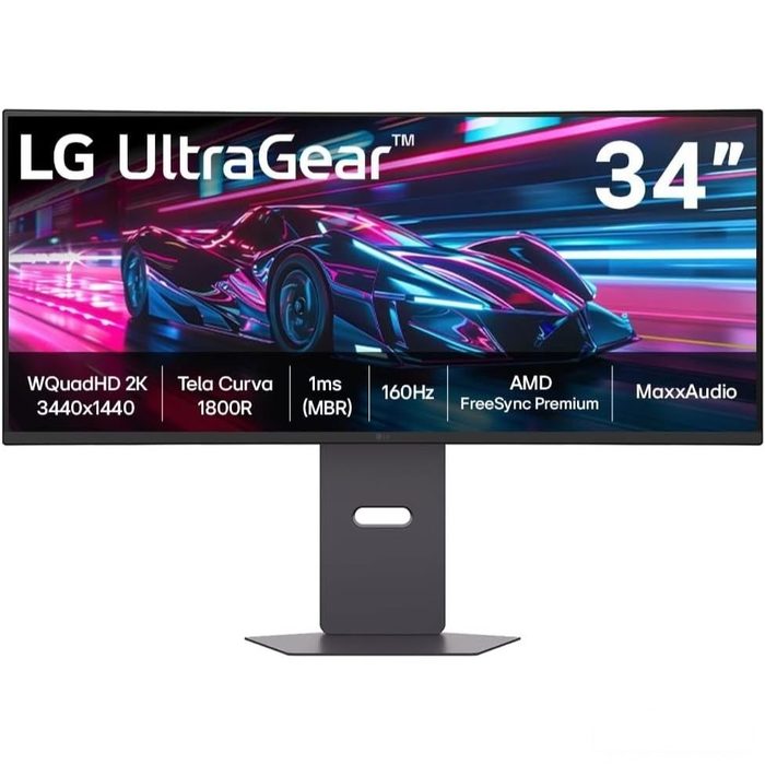 Monitor LG Ultragear 34" QHD 160Hz