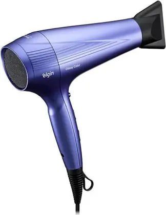 Secador de Cabelo Glossy Color 2000W Secagem Rápida - - Elgin