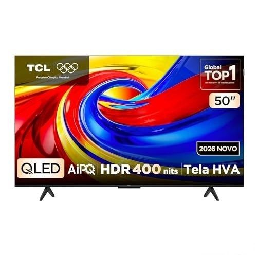 TV TCL 50P7L 50" 4K QLED 60Hz Google TV