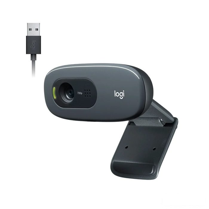 Webcam Hd Logitech C270 720P 30 Fps Microfone Integrado Usb 2 0 960