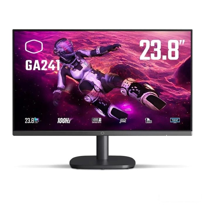 Monitor Gamer Cooler Master 23 8 Fhd 100Hz 1Ms Va Hdmi E Vga Hdr Adaptive Sync Preto Ga241