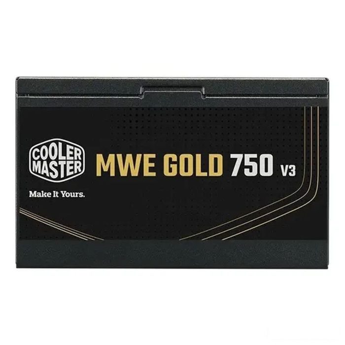 Fonte Cooler Master ATX 3.1 750W MWE Gold 750 V3 PFC Ativo 80 Plus Gold Sem/Cabo