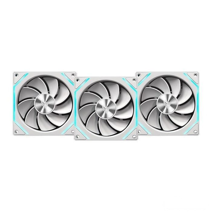 Kit Ventoinha Pichau Ventus NX Reverse, ARGB, 3x120mm, Branco, PCH-VTNXR3-WH01