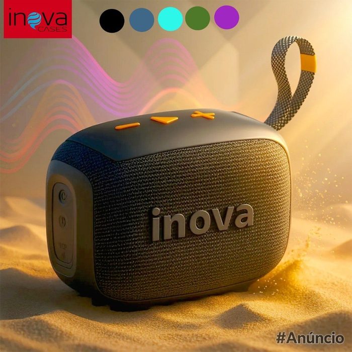 Inova caixa de som blootooth Portátil Go 4 Com Bateria Esportiva À Prova D 'Água pen drive FM TWS caixinha de som