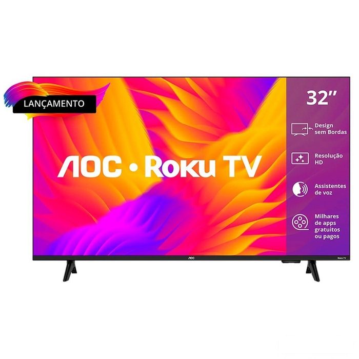 TV AOC 32S5155/78G 32" HD LED Roku TV