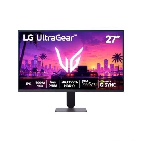 Monitor LG Ultragear 27" Full HD IPS 144Hz 1ms