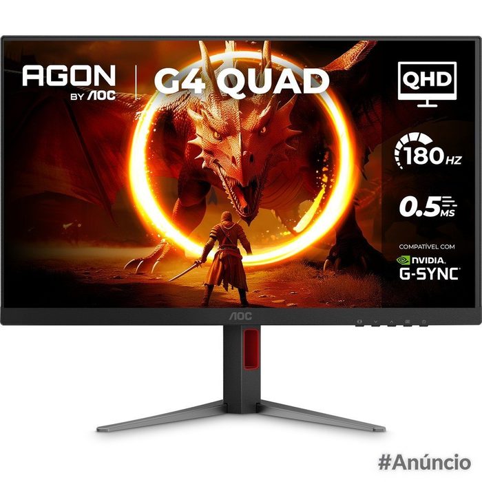 Monitor AOC Agon 27" QHD IPS 180Hz 0.5ms