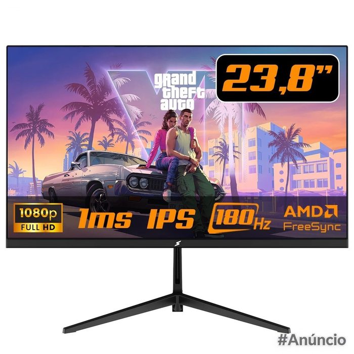 Monitor Gamer Superframe Precision 238 Pol Flat Full Hd Ips 1Ms 180Hz 99 Srgb Freesyncg Sync Hdmidp Sf Mn Pre24Fsifd1B