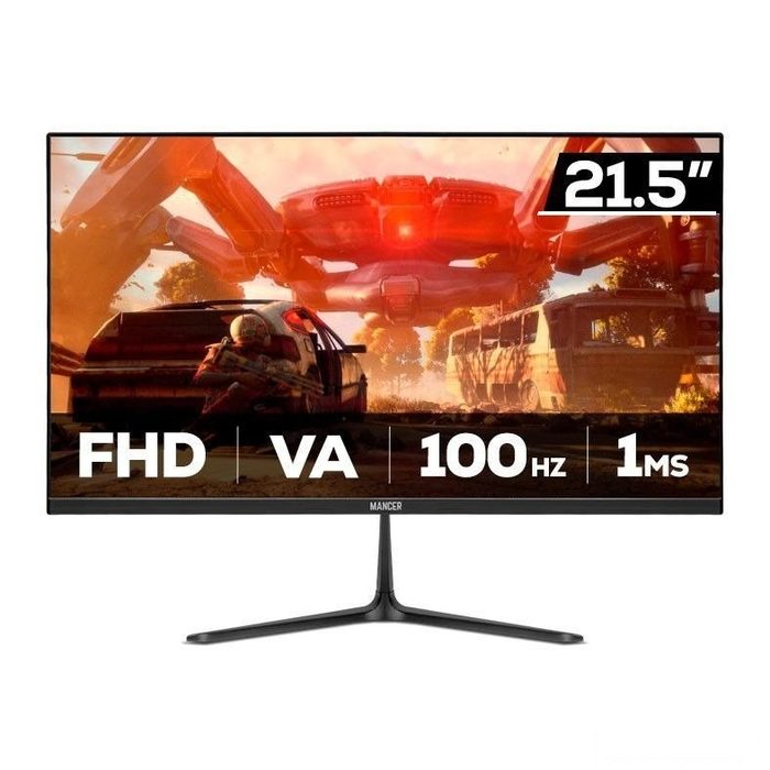 Monitor Mancer HZN21S-BL3 21.5" Full HD VA 100Hz 1ms