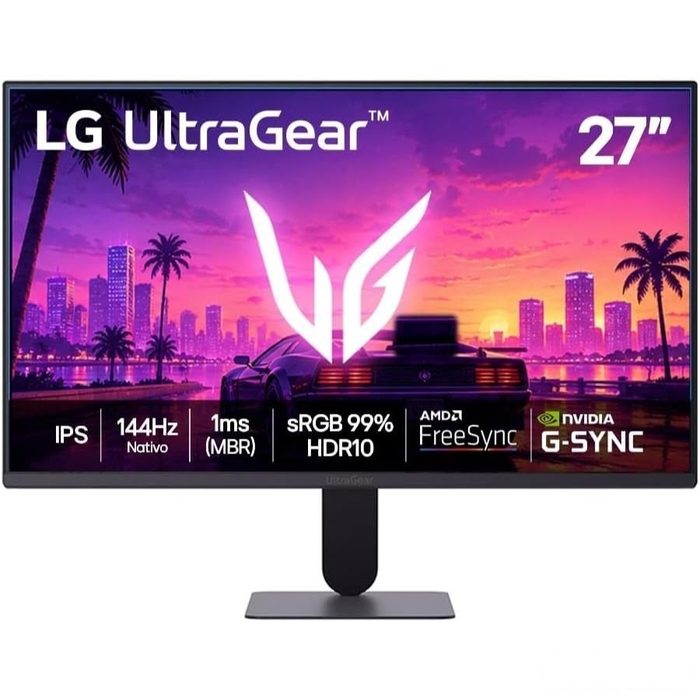 Monitor LG Ultragear 27 27" Full HD IPS 144Hz