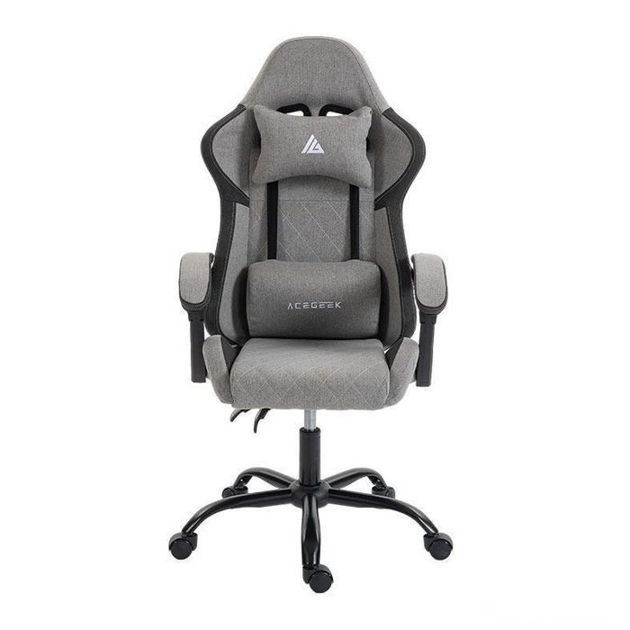 Cadeira Gamer Acegeek Lorien, Tecido, Cinza, AG-LORIEN-GY
