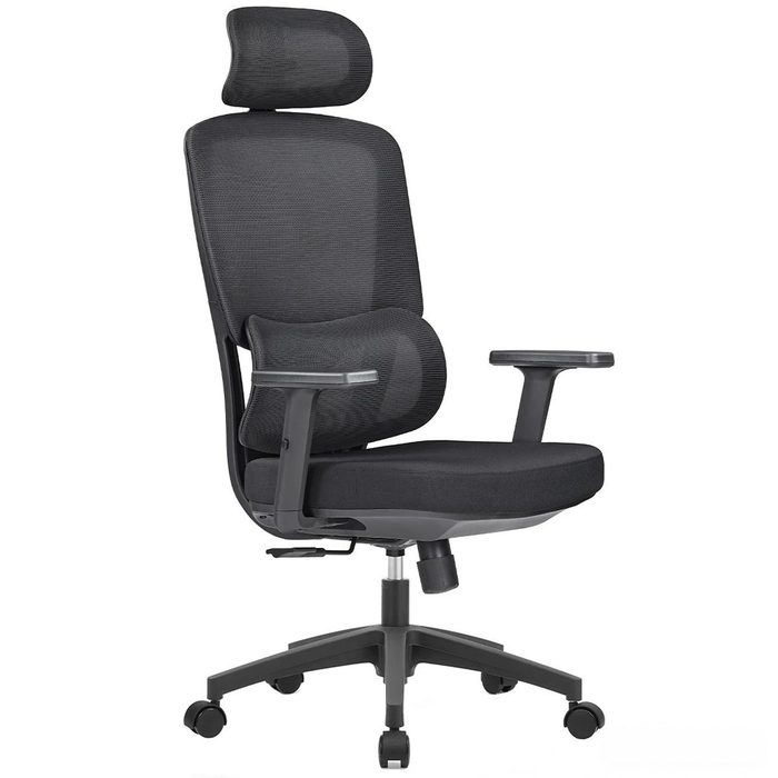 Cadeira De Escritorio Dr Office Work Pro Ajustavel Mesh Reclinavel Preta Dr Ch Wkpr2Db