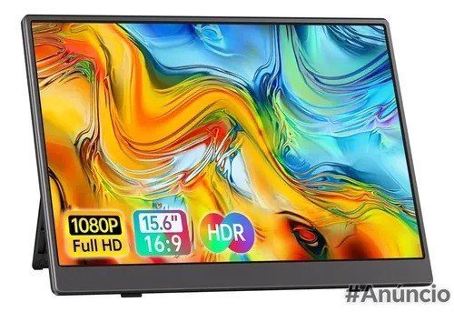 monitor portátil 15.6 1080p ips hdr ultrafino
