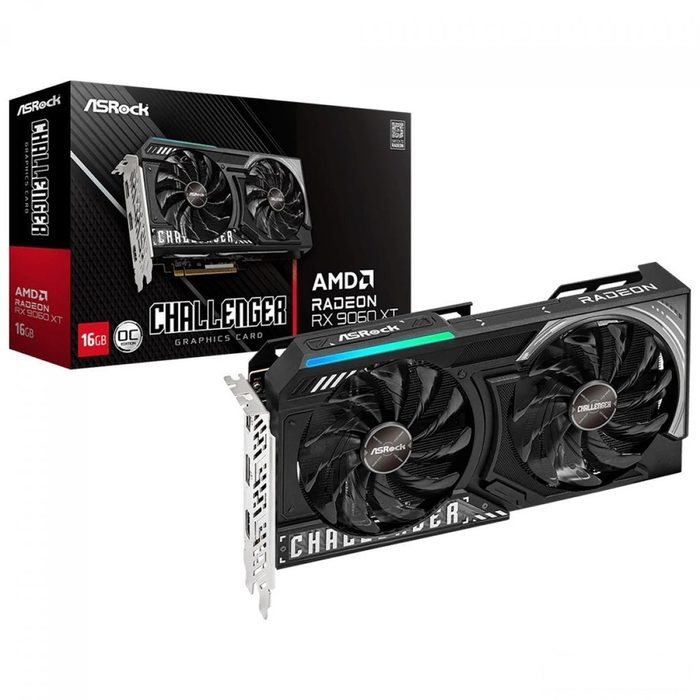 Placa de Vídeo ASRock RX 9060 XT Challenger