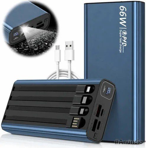 power bank hrtral 45000mah 66w turbo