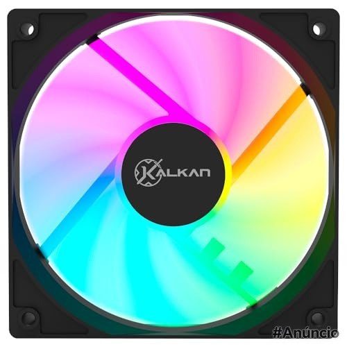 cooler fan kalkan lumen rgb 120mm preto