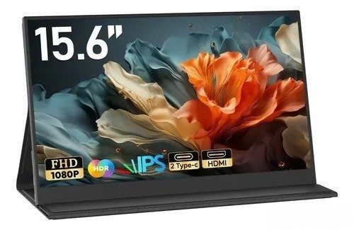 monitor portátil 15.6 fhd 1080p 60hz usb-c hdmi