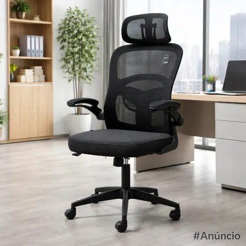 cadeira de escritório vincere brasil elegance graphite ii ergonômica