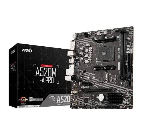 Placa Mãe MSI A520M