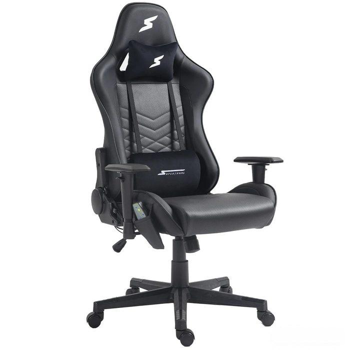 cadeira gamer superframe wave massageadora reclinável 2d