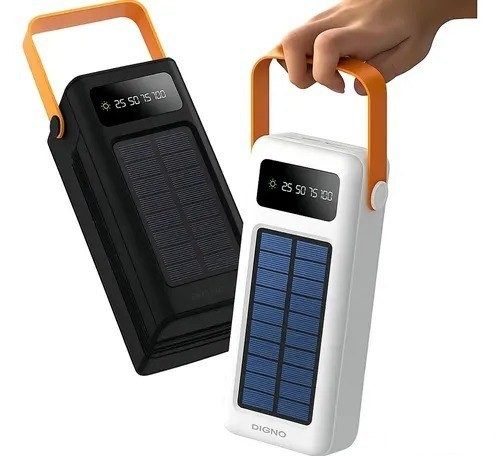 power bank bbmoye solar 50000mah usb tipo-c preto