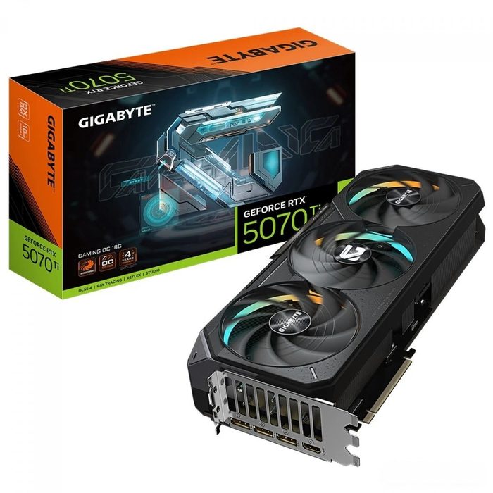Placa de Vídeo Gigabyte RTX 5070 Ti Gaming OC