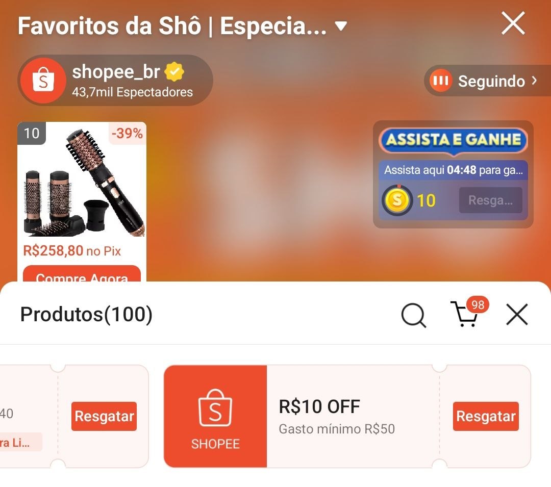Saiu Cupom Shopee