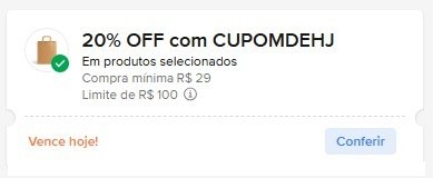 Ative na carteira de cupons e ajude o canal comprando pelo link