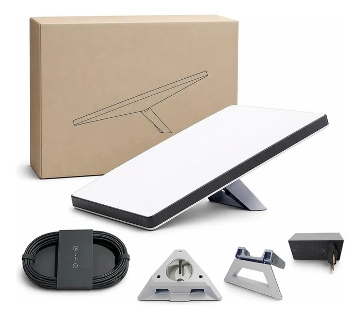 kit internet via satelite starlink mini branco