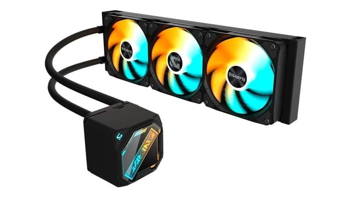 Water Cooler Gigabyte Gaming 360, ARGB, 360mm, AMD e Intel, Preto GP-GIGABYTE GME 360