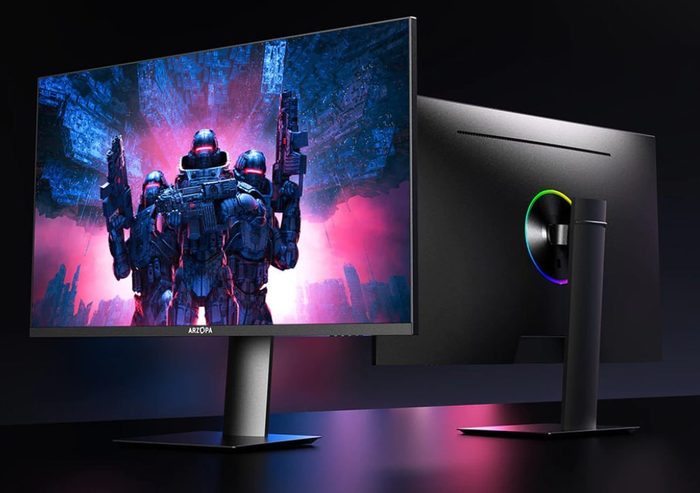 Monitor Gamer Arzopa M1rc, 27" 2k QHD 180Hz IPS, 1ms, 115% sRGB, USB-C, HDMI, Display Port