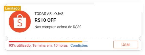 Cupom Shopee Voltando