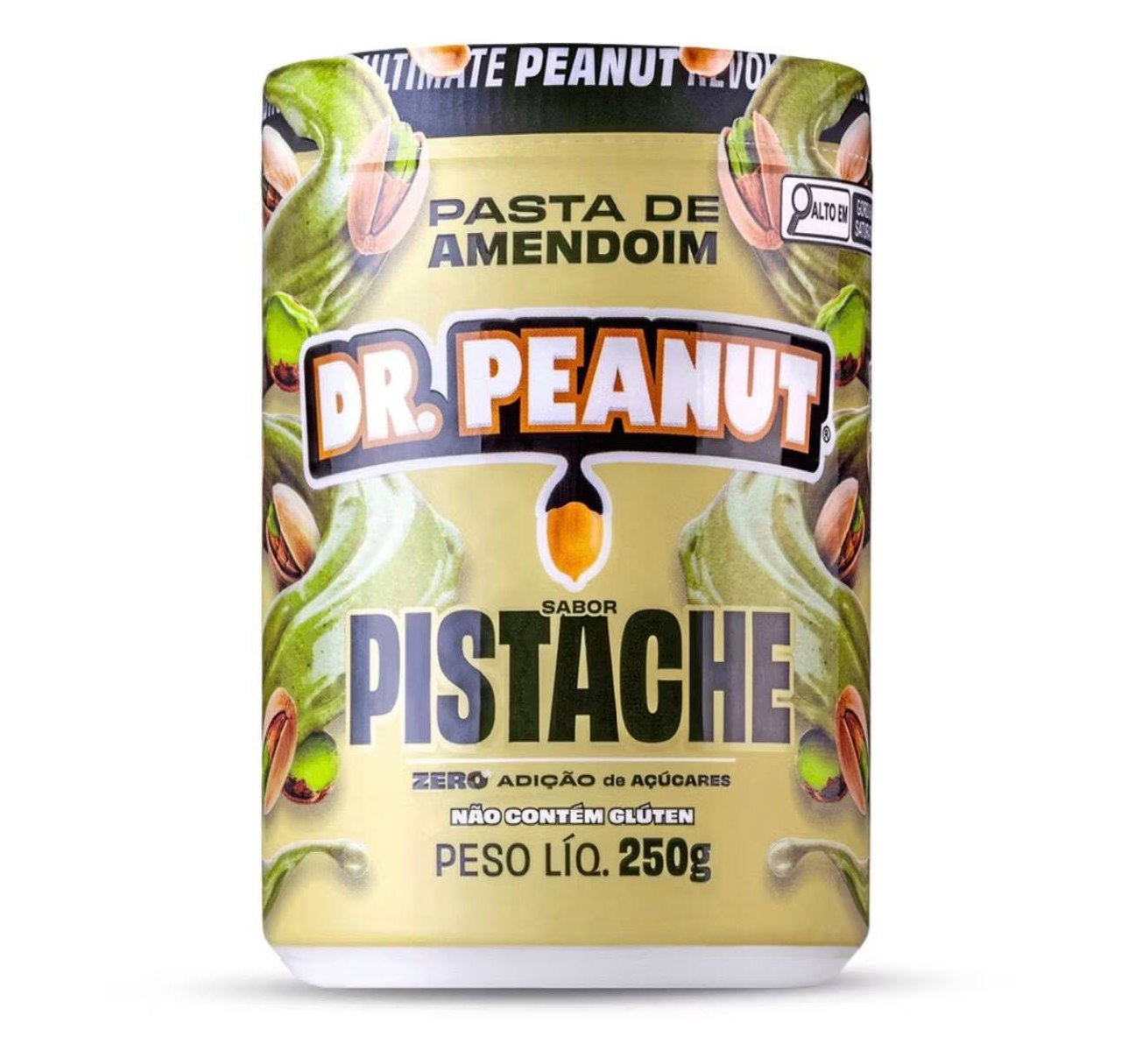 alimentos dr peanut pasta de amendoim sabor pistache 250g