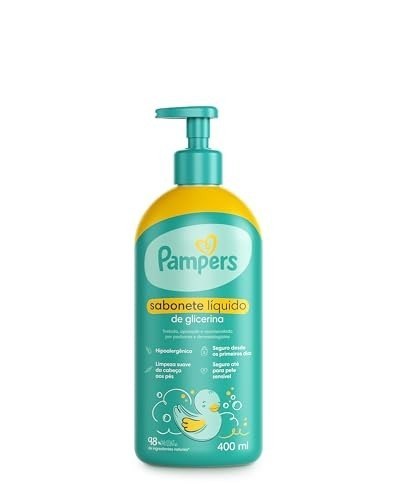 higiene infantil pampers sab liq cpo glicerina 400ml