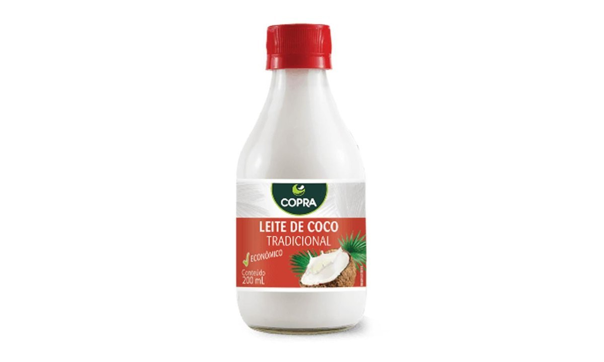 alimentos copra leite de coco vidro 200ml