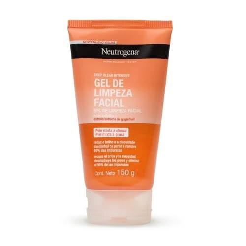 cuidados pessoais neutrogena deep clean intensive grapefruit 150g
