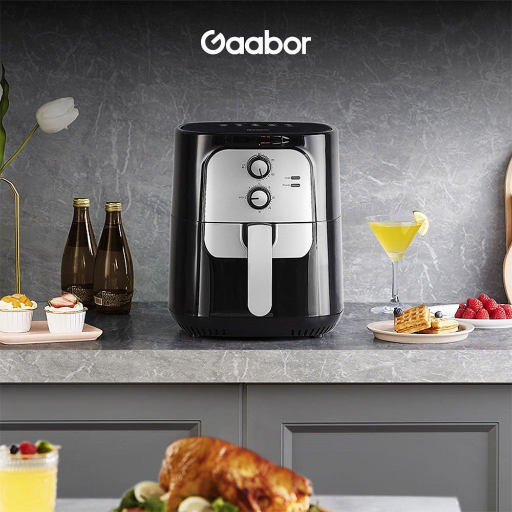 eletrodomésticos gaabor jumbo family air fryer 5.5l 1400w 127v ou 220v