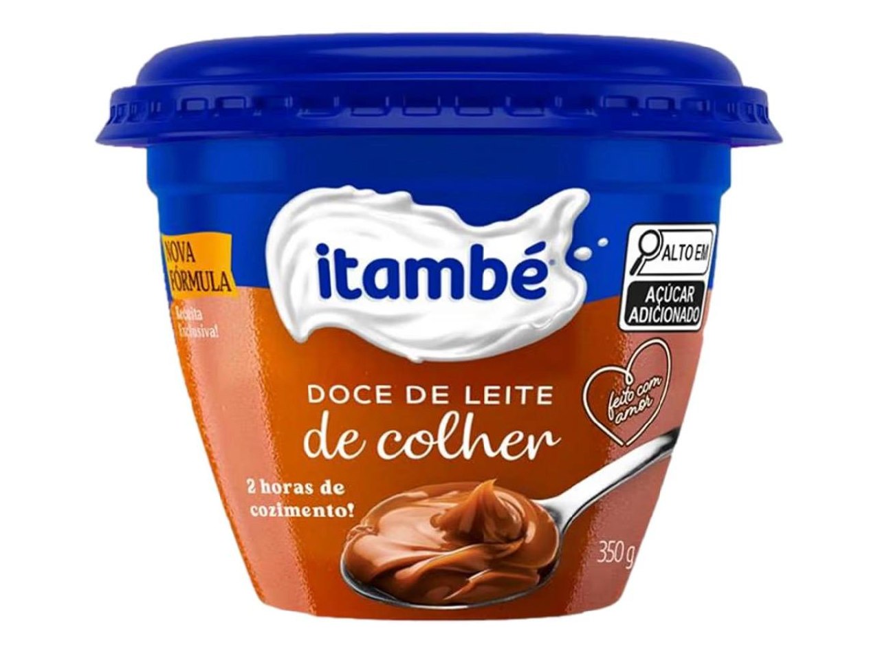 alimentos itambé doce de leite pote 350g