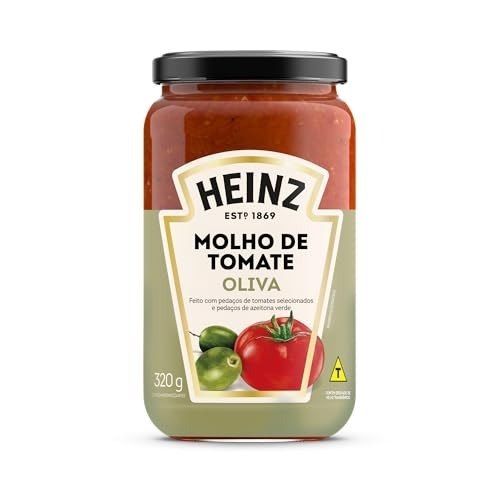 alimentos heinz molho de tomate rústico oliva 320g