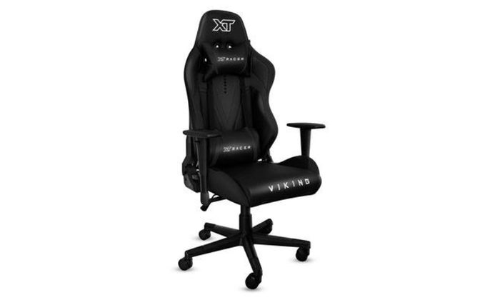 Cadeira Gamer XT Racer Viking Series, Até 120 Kg, Com Almofadas, Reclinável, Descanso de Braço 3D, Preto - XTR-014