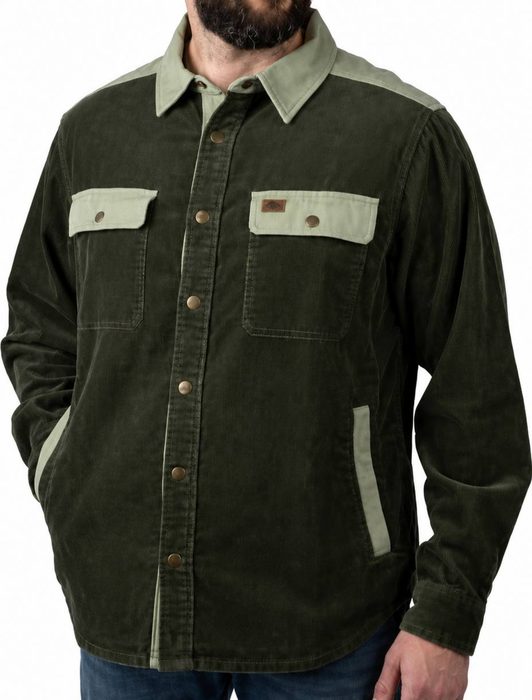 Jaqueta Tungsten Corduroy Shirt Jacket Field & Streammasculino TAM G