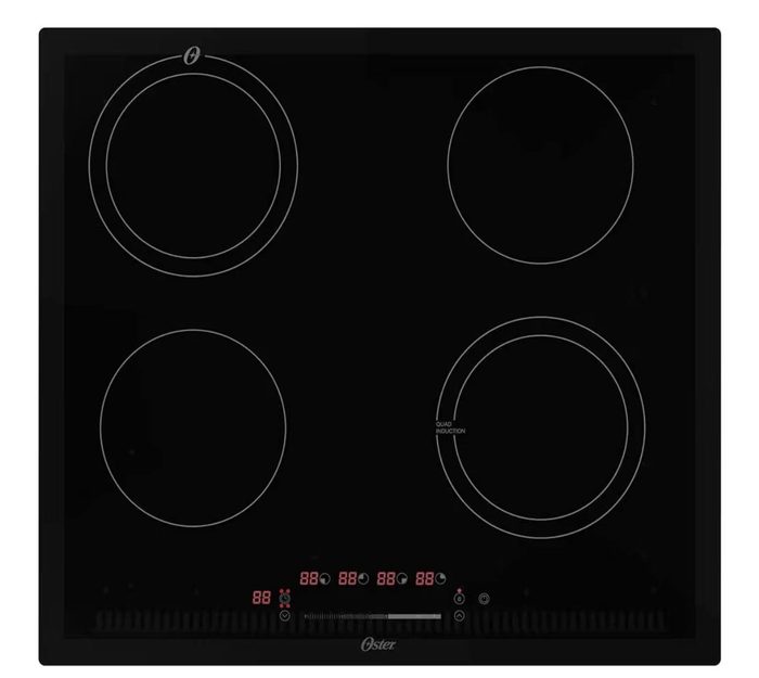 Cooktop por Indução Oster, Touch Screen, 4 Bocas, 220V, OTOP402