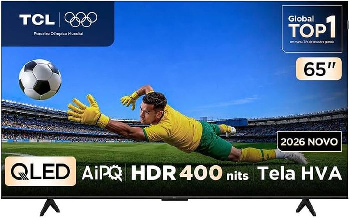 TV TCL 65P7L 65" 4K QLED 120Hz Google TV