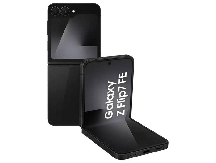 Smartphone Samsung Galaxy Z Flip7 Fe 128GB Preto 5G 8GB RAM Tela 6,7" Câm. Dupla de 50MP Galaxy AI