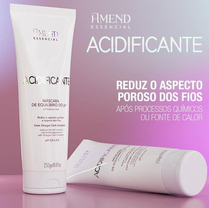 Máscara de Equlíbrio Amend Essencial Acidificante Ph 250g