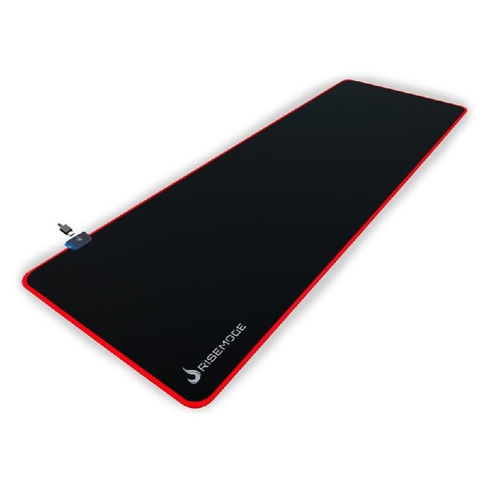 Mousepad Gamer Rise Mode RGB, Estendido 900x300mm , Preto RM-MP-07-RGB