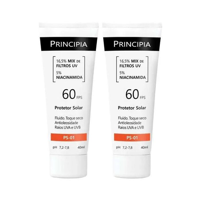 Principia Kit Protetor Solar Facial Ps-01 Fps60