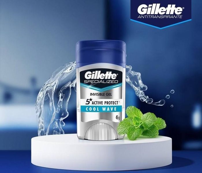 desodorante gillette cool wave 45g