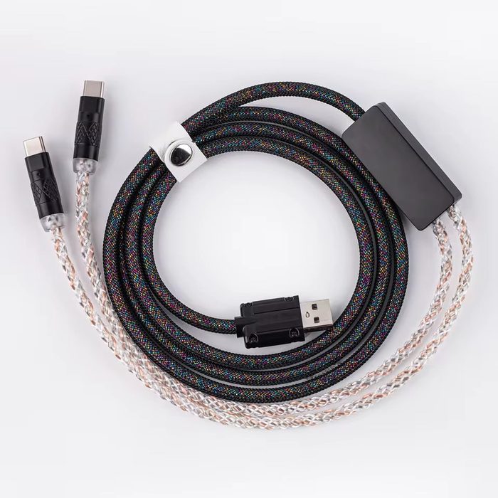cabo epomaker mix pro 1,5m 2-em-1 rgb